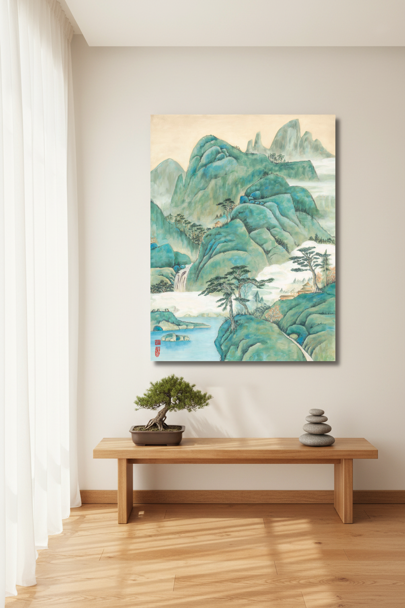 The Empty Mountain — Original Oil Painting