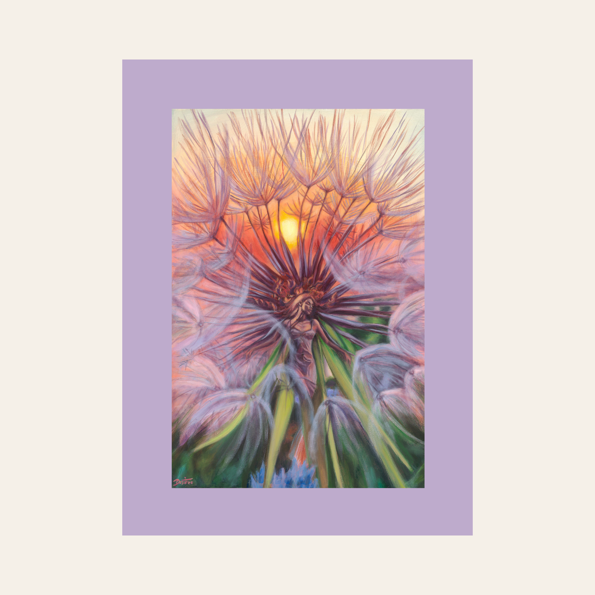 In the Rays of the Sun — Canvas Print