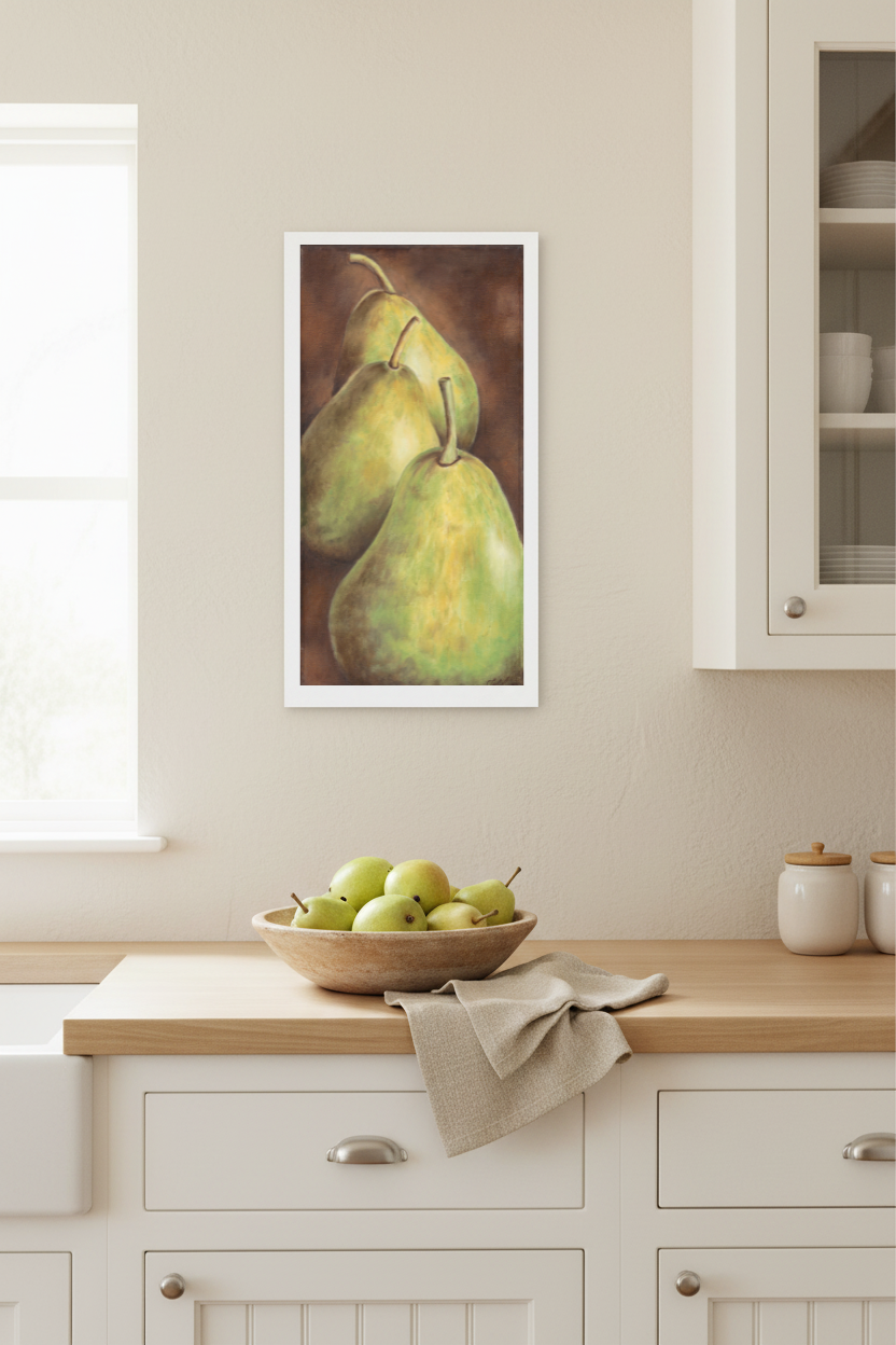 Go Pear Shaped — Unframed Fine Art Paper Print