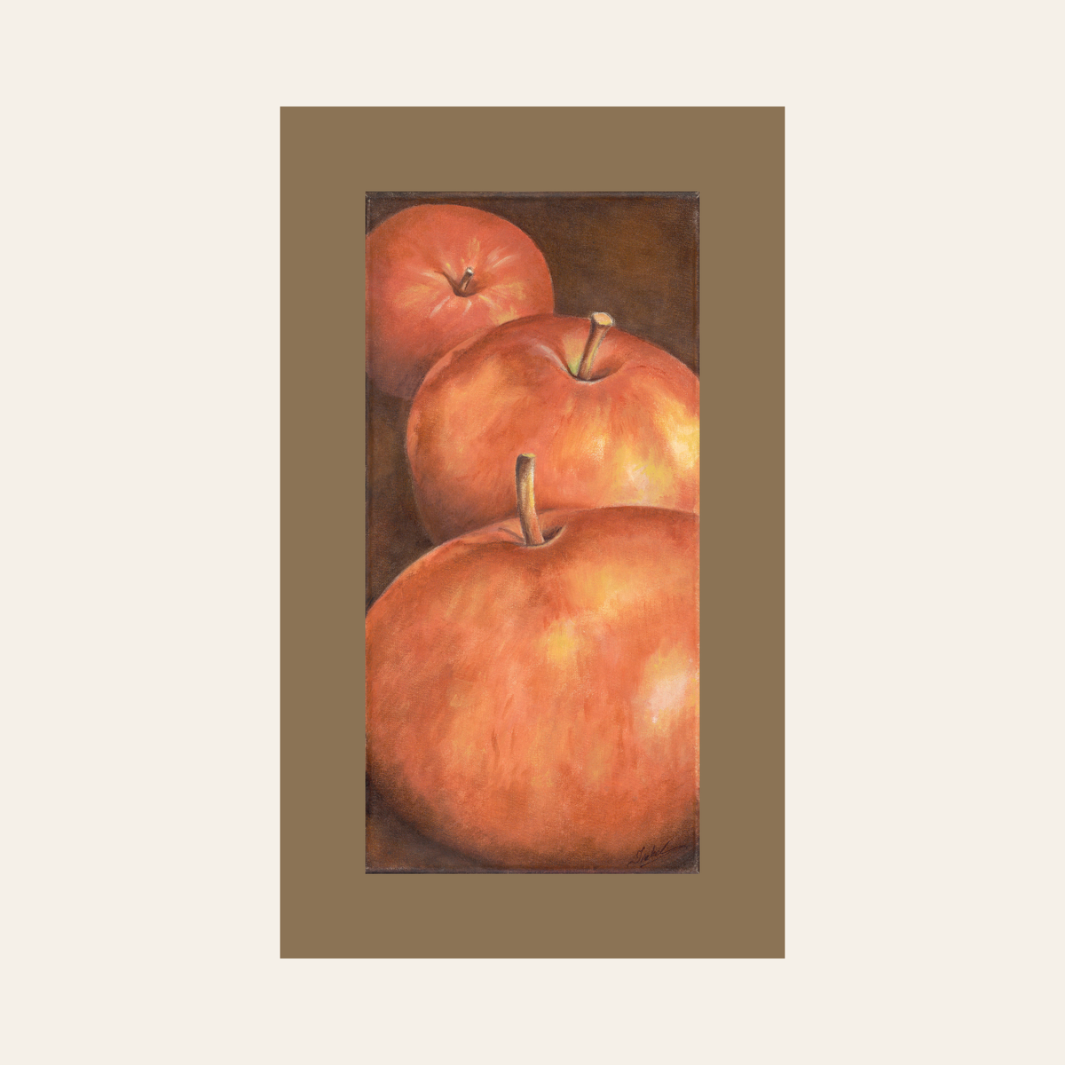 The Apple of My Eye — Canvas Print