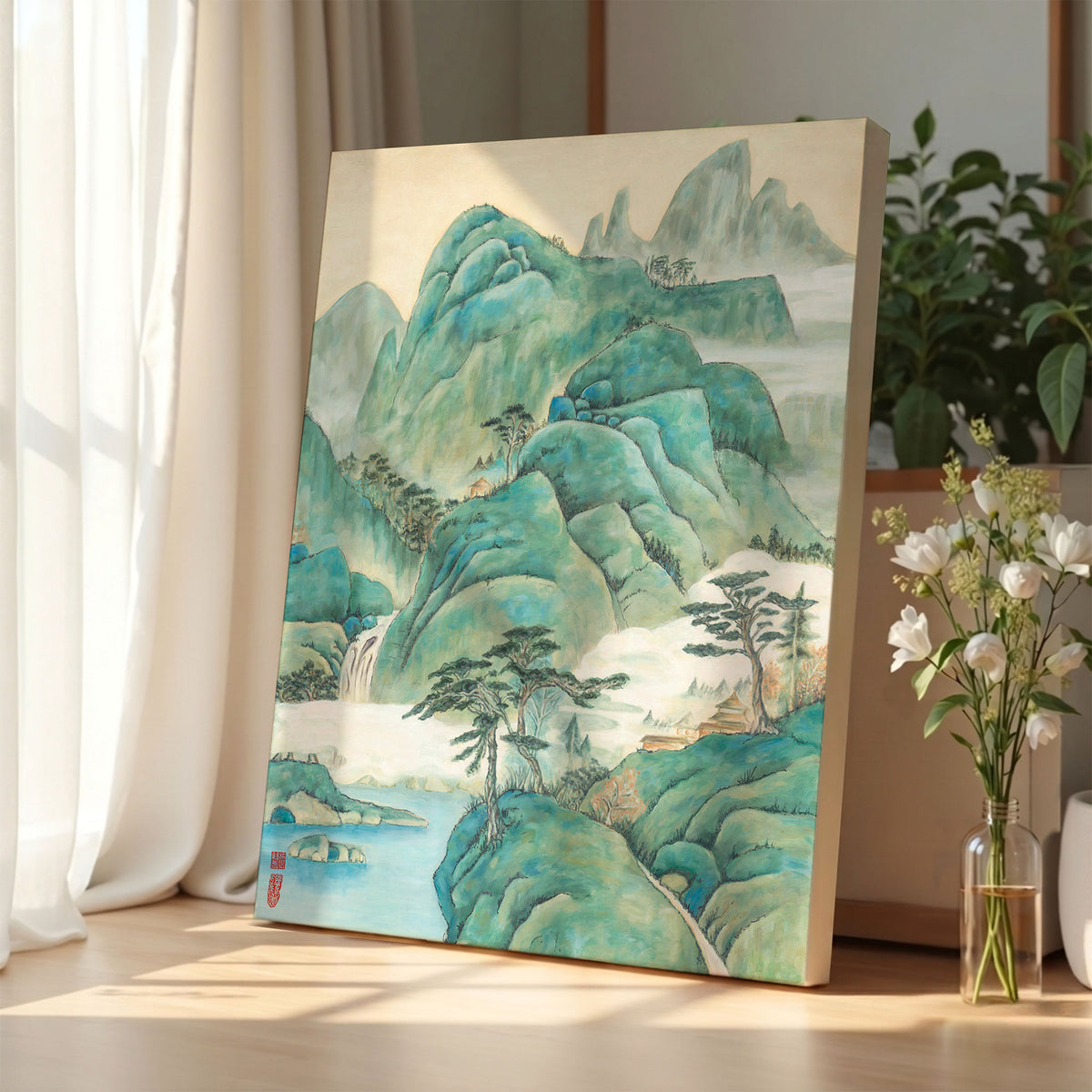 The Empty Mountain — Canvas Print