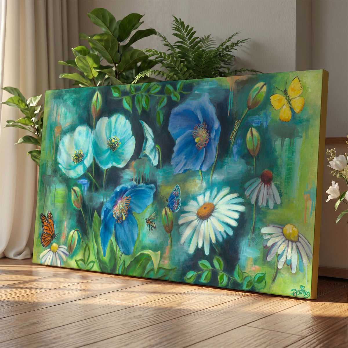 Abuela's Garden — Canvas Print