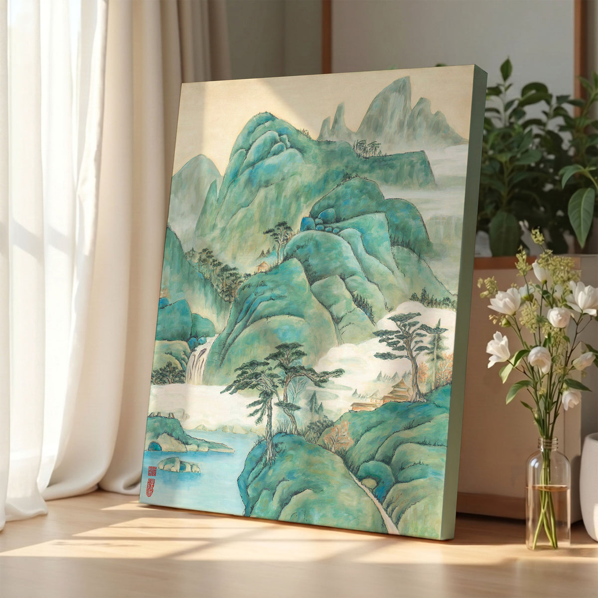 The Empty Mountain — Canvas Print
