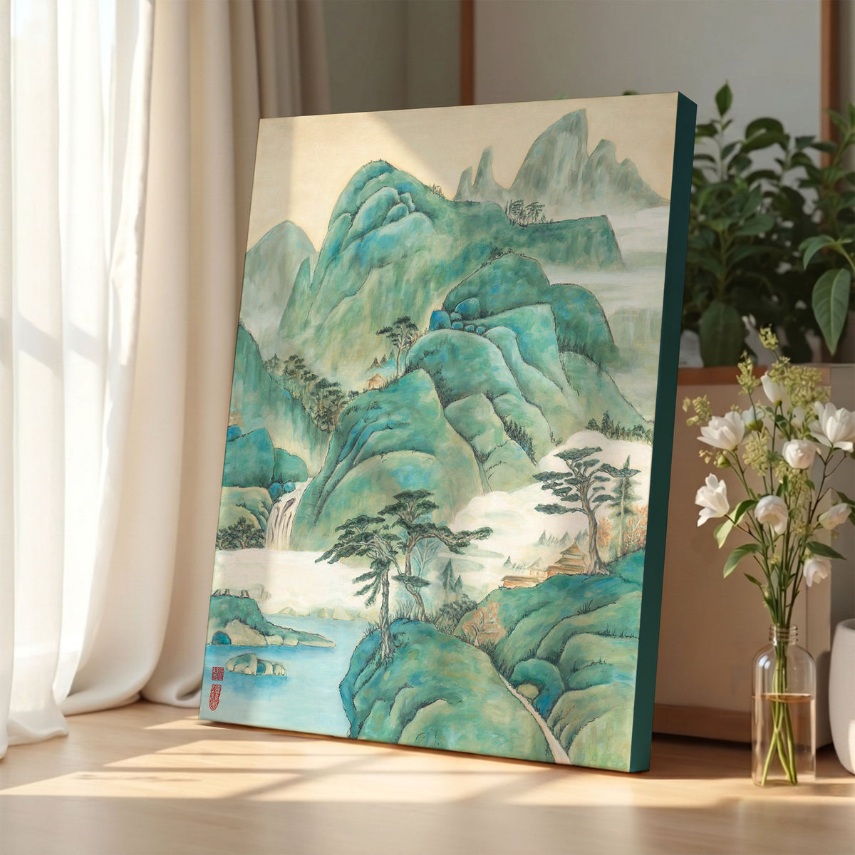 The Empty Mountain — Canvas Print