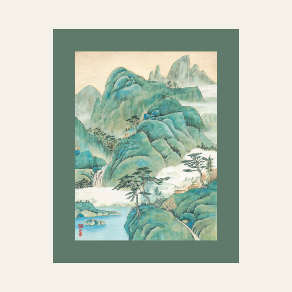 The Empty Mountain — Canvas Print