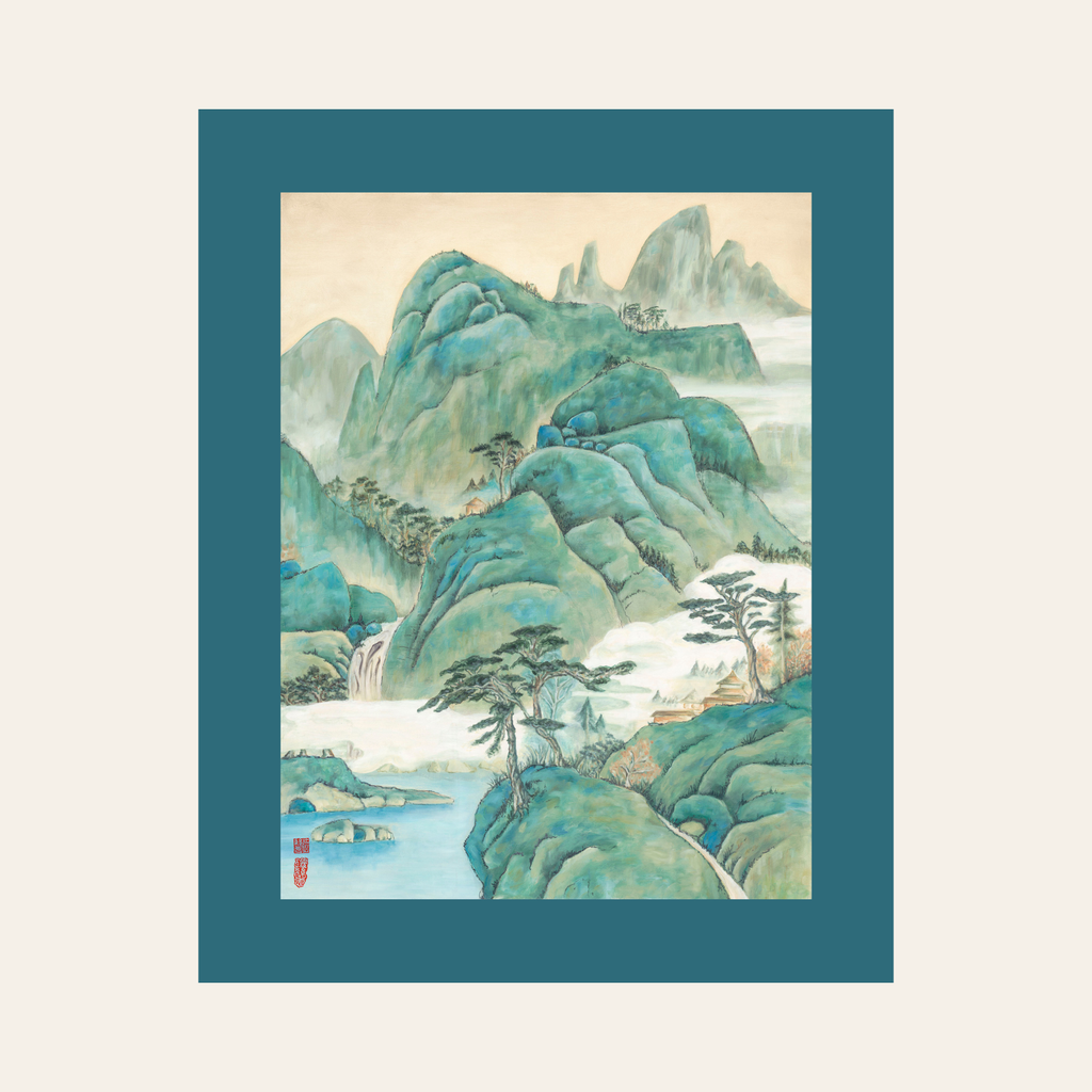 The Empty Mountain — Canvas Print