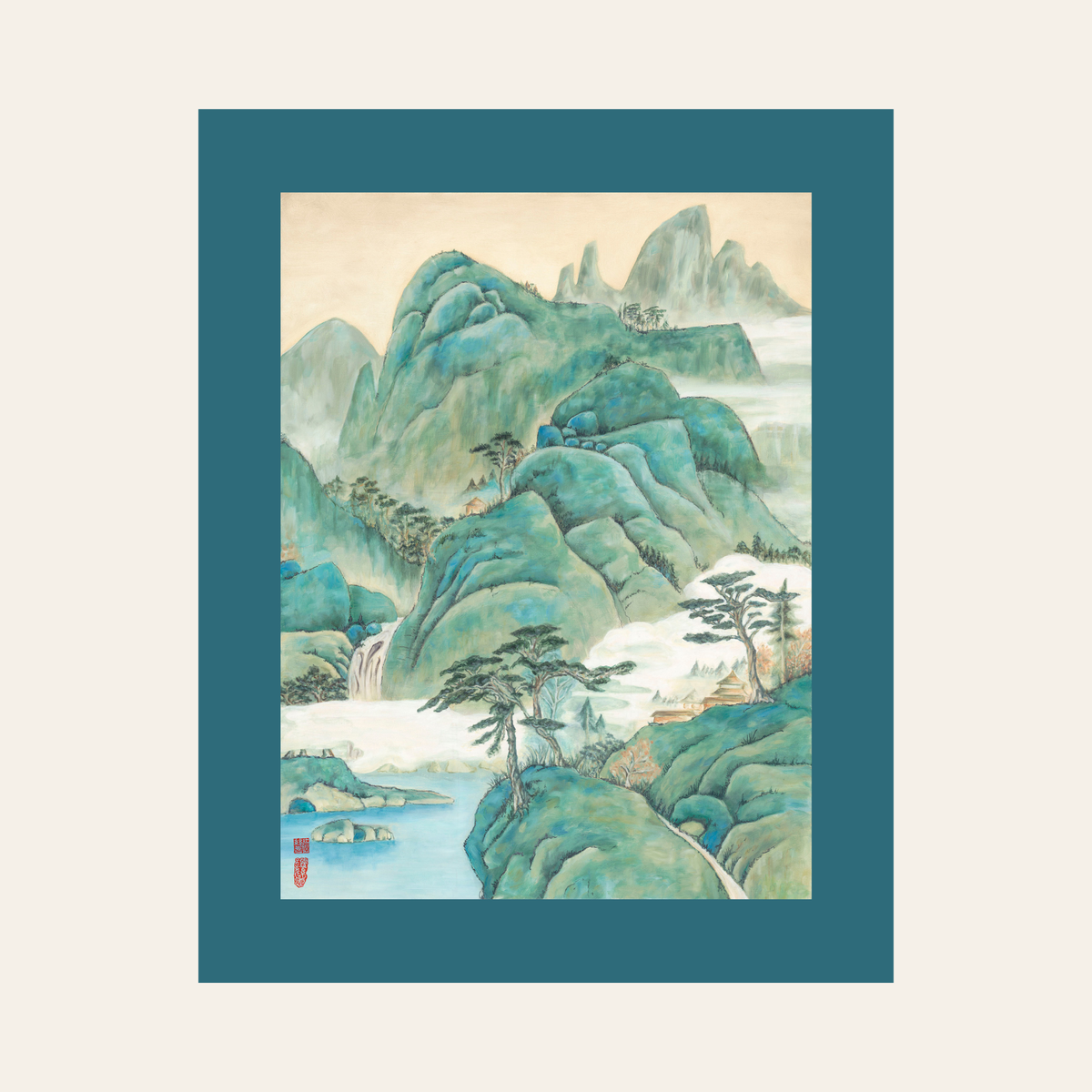 The Empty Mountain — Canvas Print