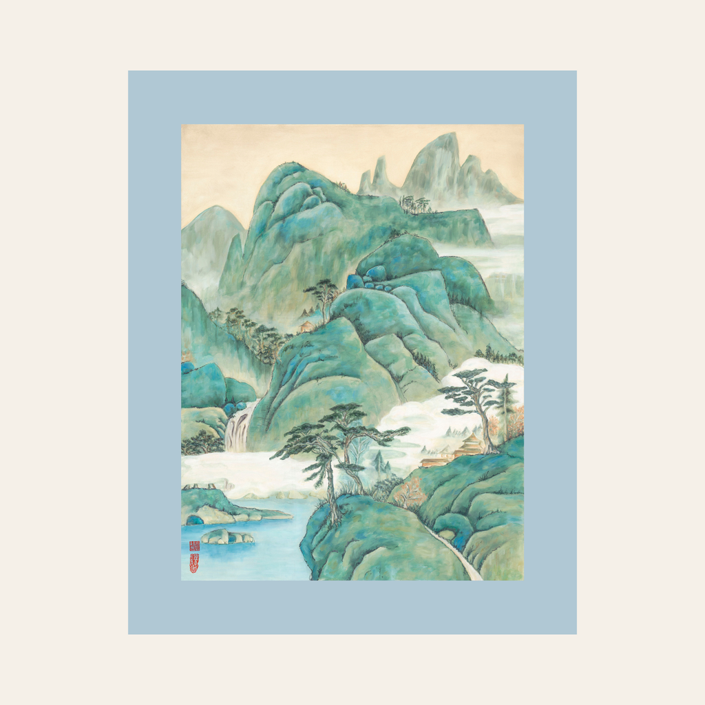 The Empty Mountain — Canvas Print