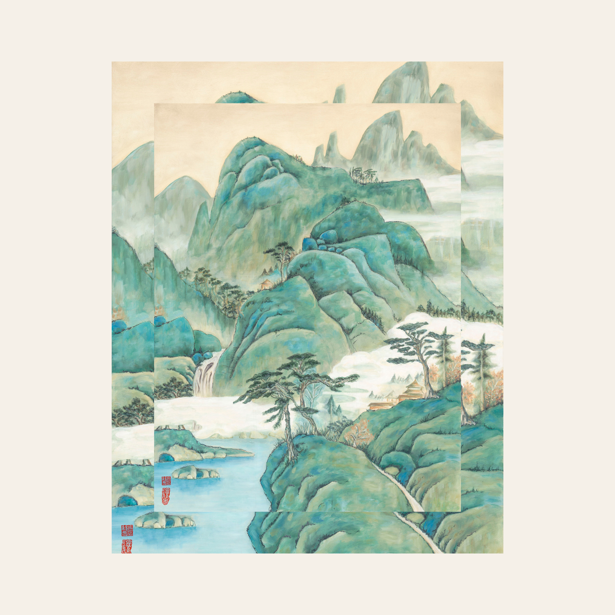 The Empty Mountain — Canvas Print