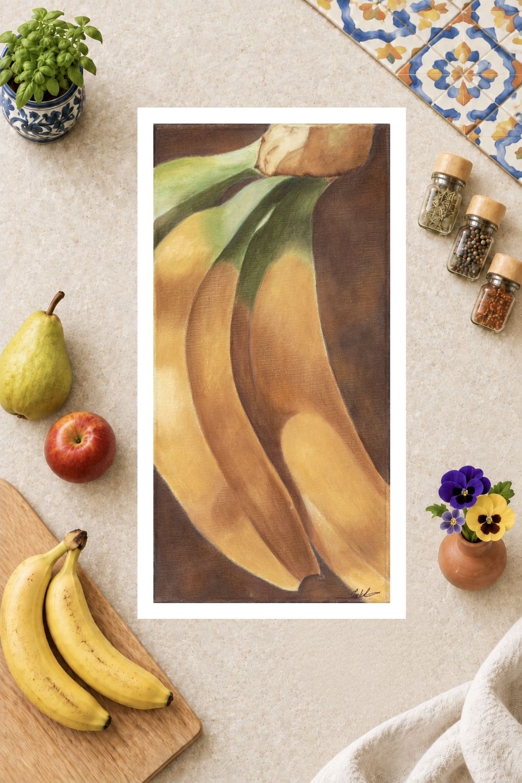 Totally Bananas! — Unframed Fine Art Paper Print