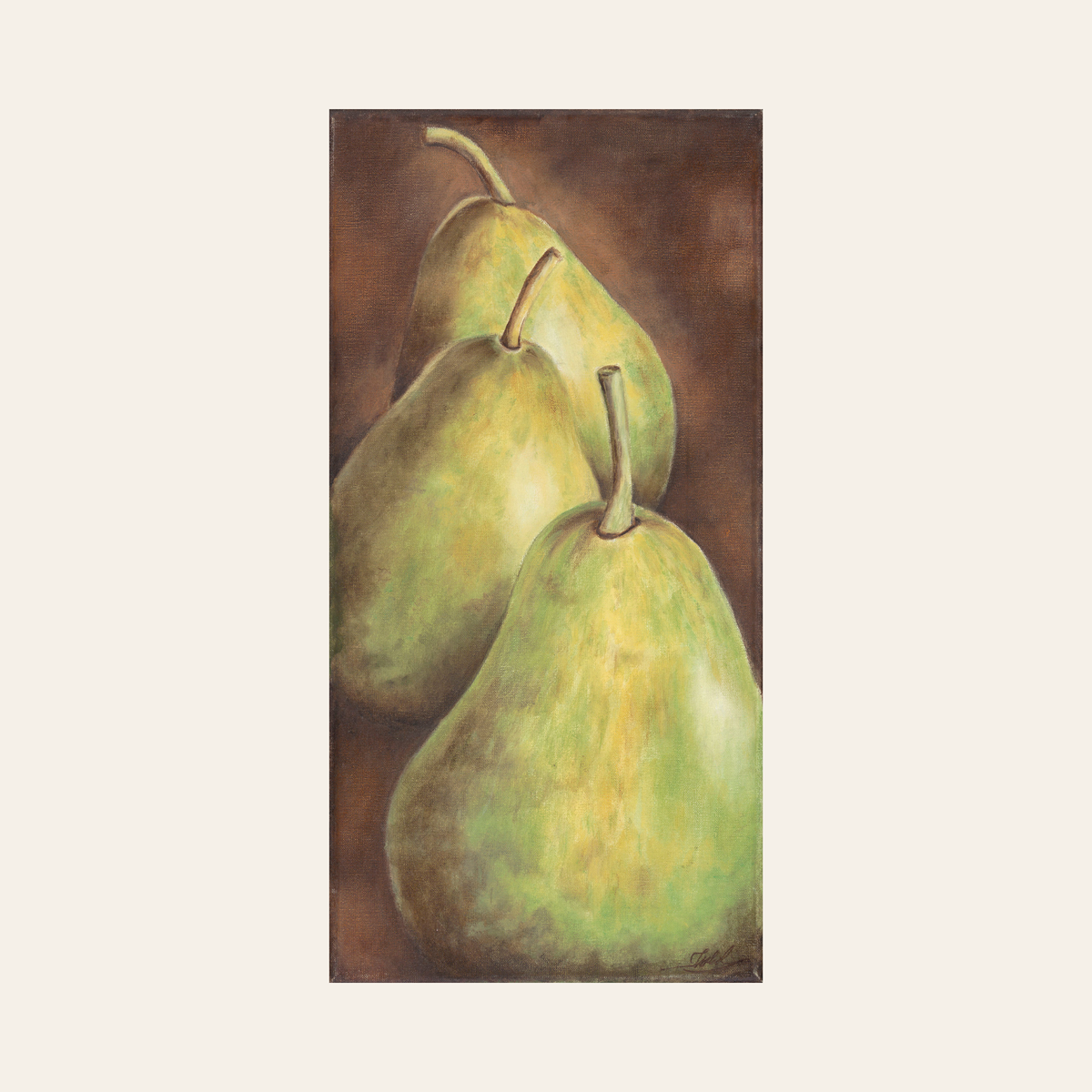 Go Pear Shaped — Canvas Print