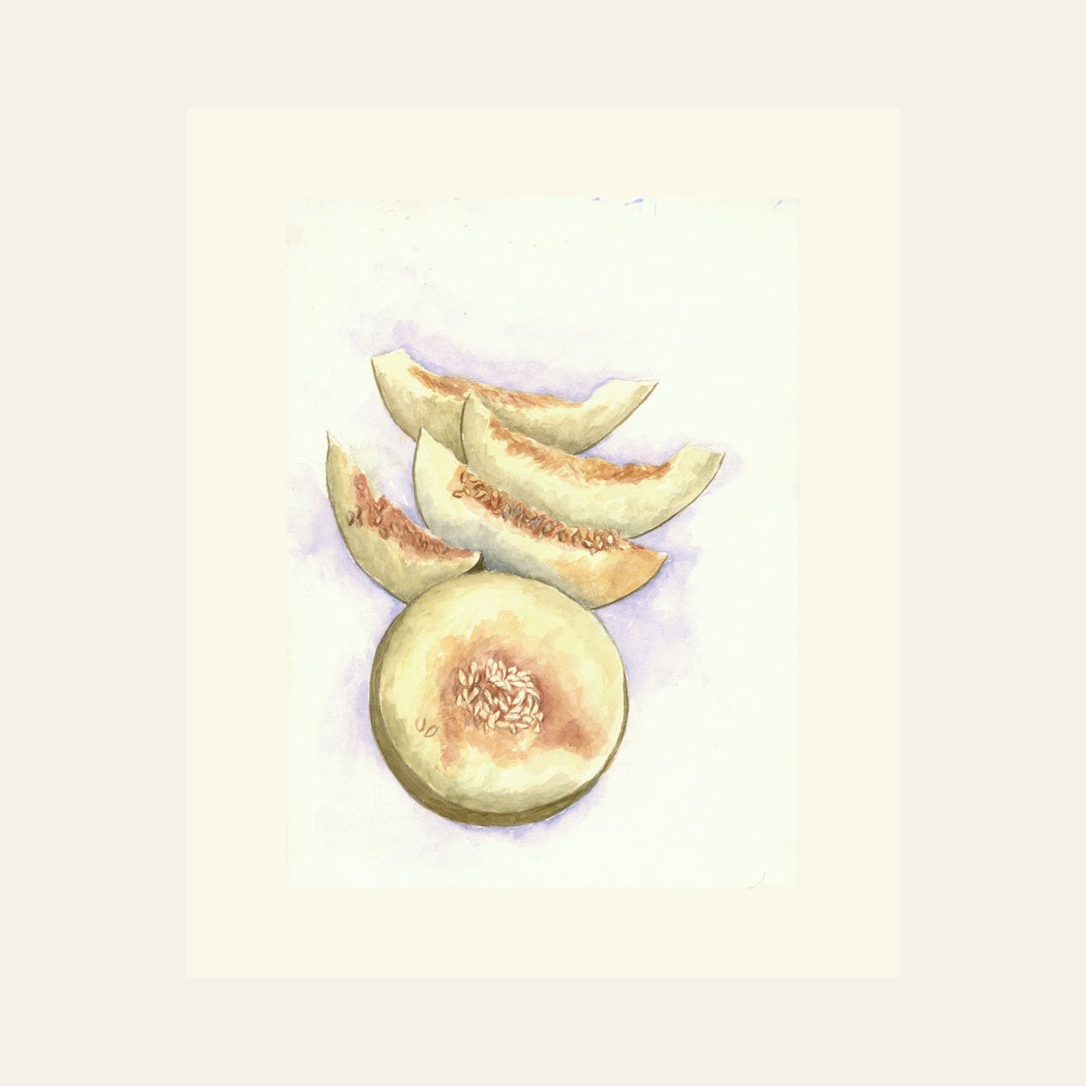 Honeydew Summer — Framed Fine Art Paper Print