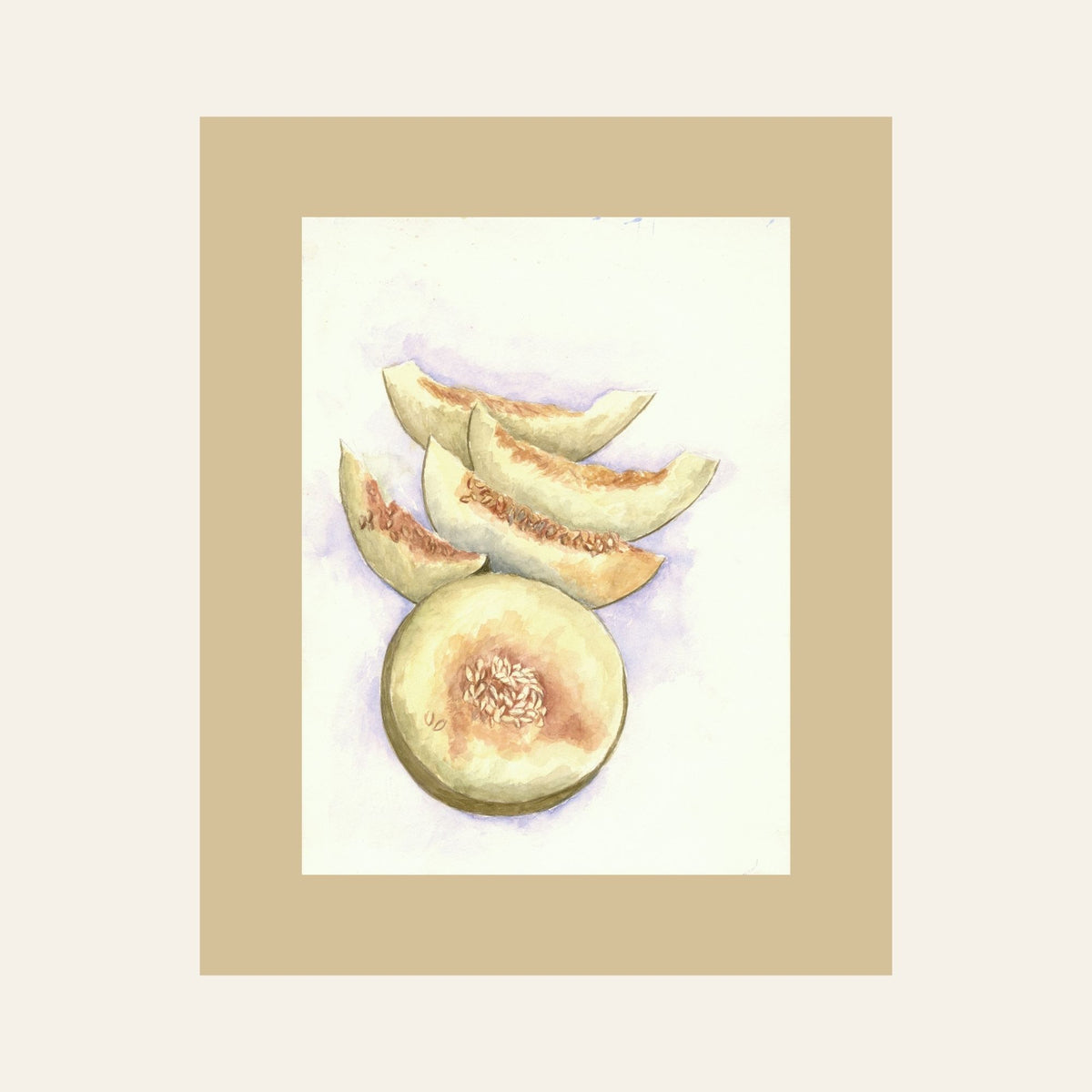 Honeydew Summer — Framed Fine Art Paper Print