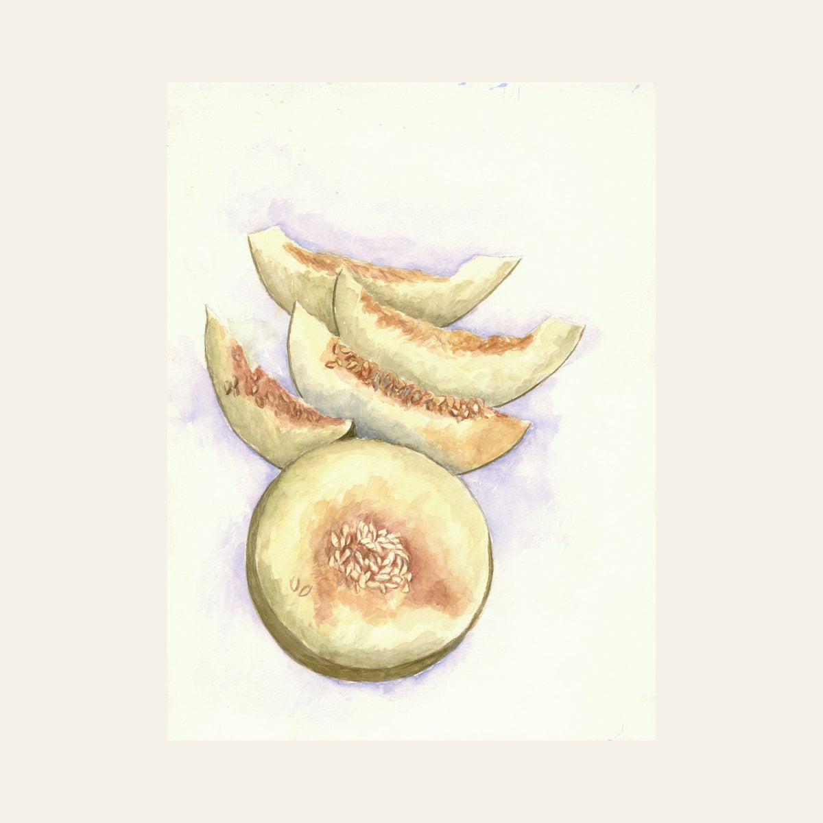 Honeydew Summer — Framed Fine Art Paper Print
