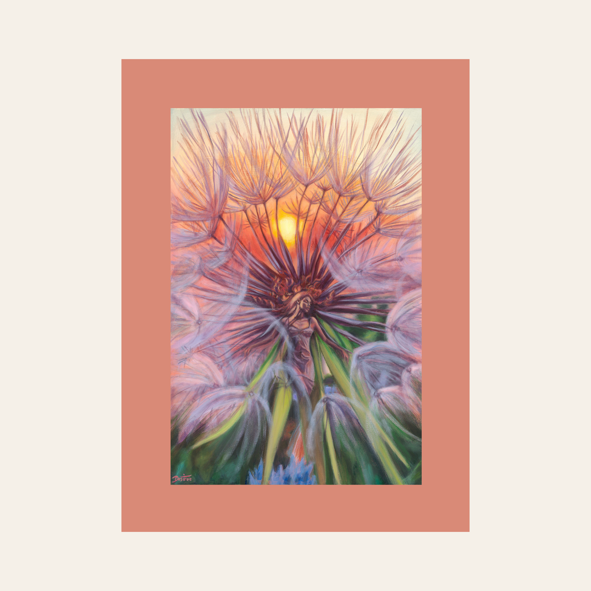 In the Rays of the Sun — Canvas Print