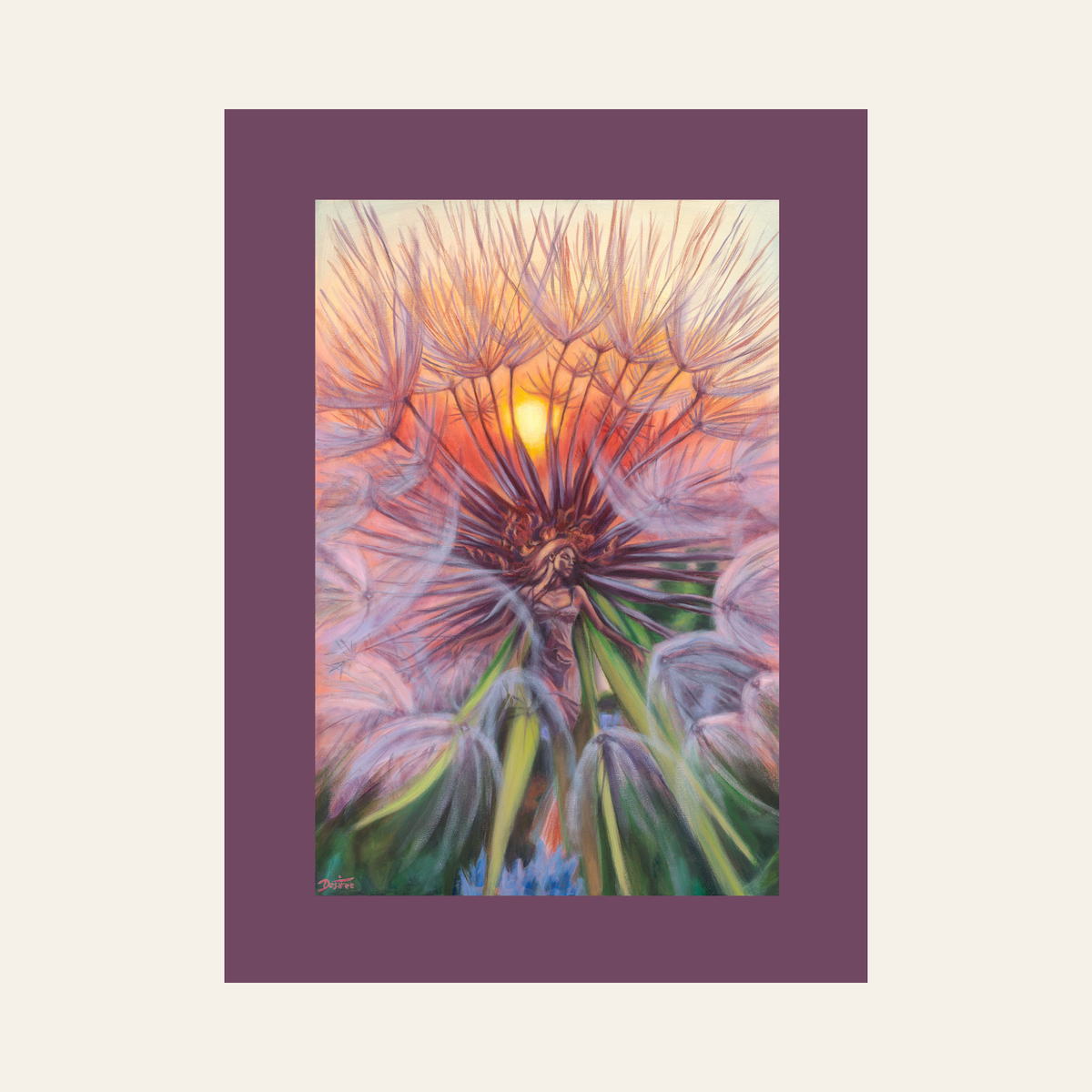 In the Rays of the Sun — Canvas Print
