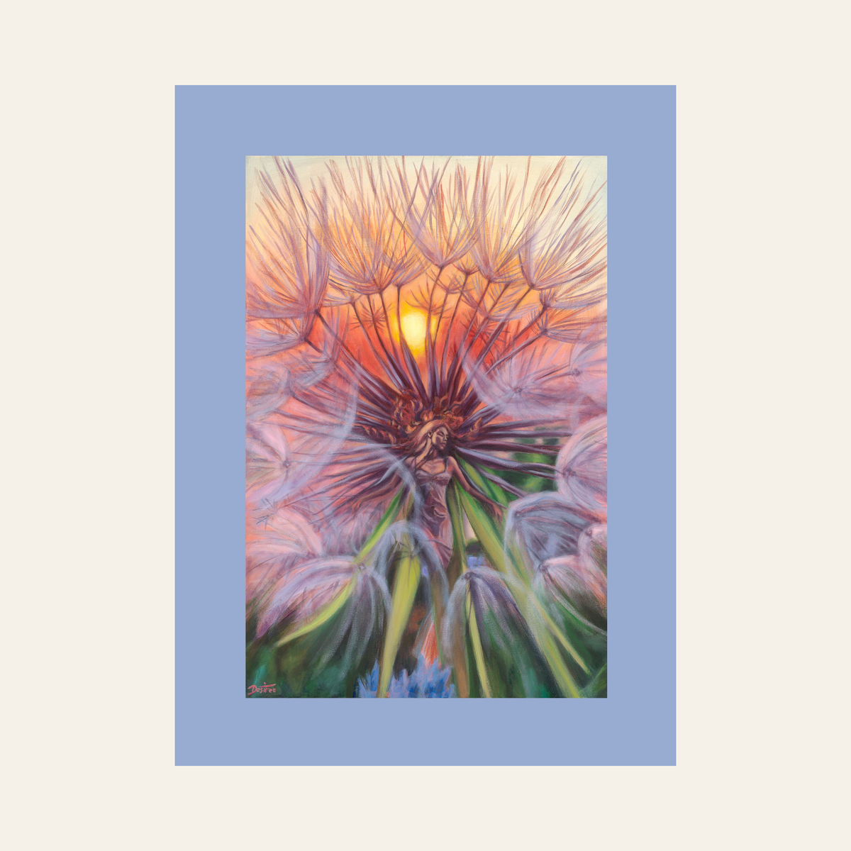 In the Rays of the Sun — Canvas Print