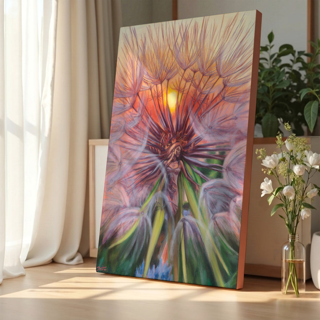 In the Rays of the Sun — Canvas Print