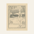 Lady by the Sea — Unframed Fine Art Paper Print | Limited Edition of 100 | Rolf Garman Reinert-Larsen