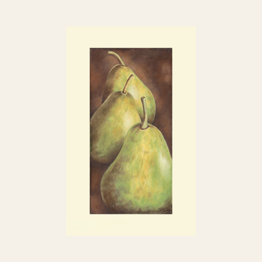 Go Pear Shaped — Framed Fine Art Paper Print
