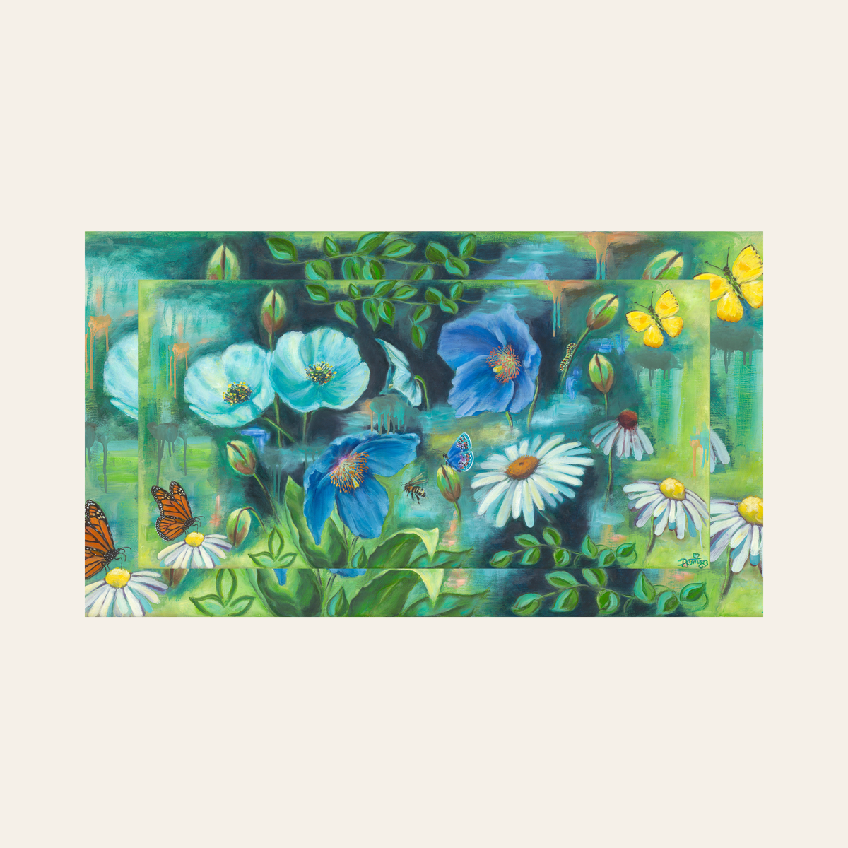 Abuela's Garden — Canvas Print
