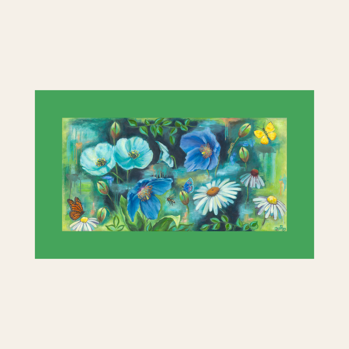 Abuela's Garden — Canvas Print