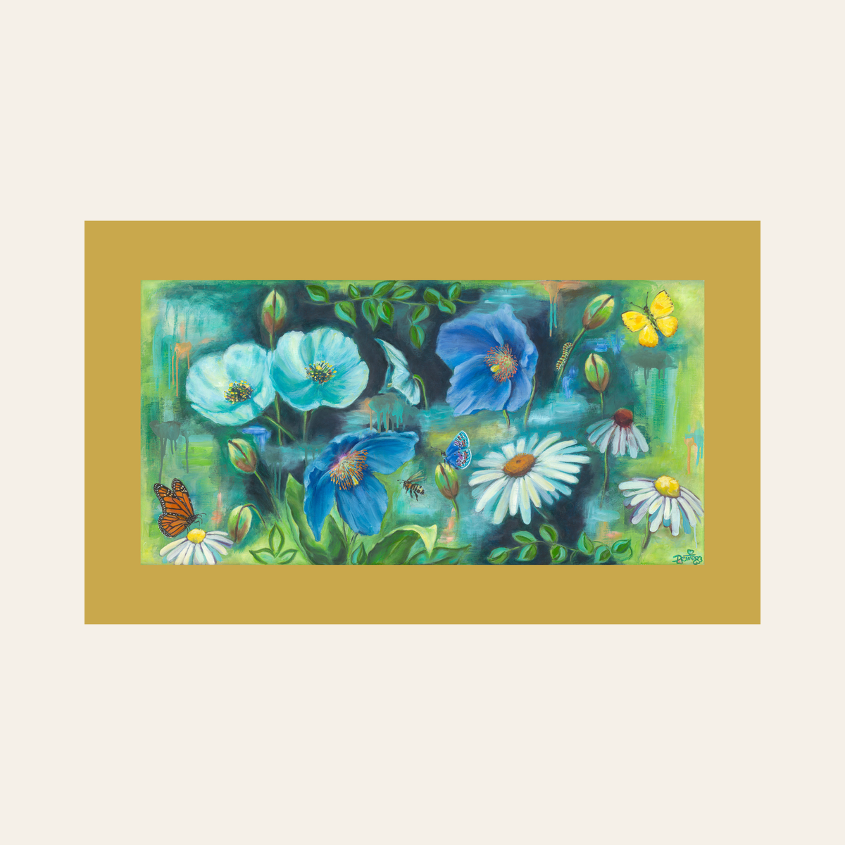 Abuela's Garden — Canvas Print