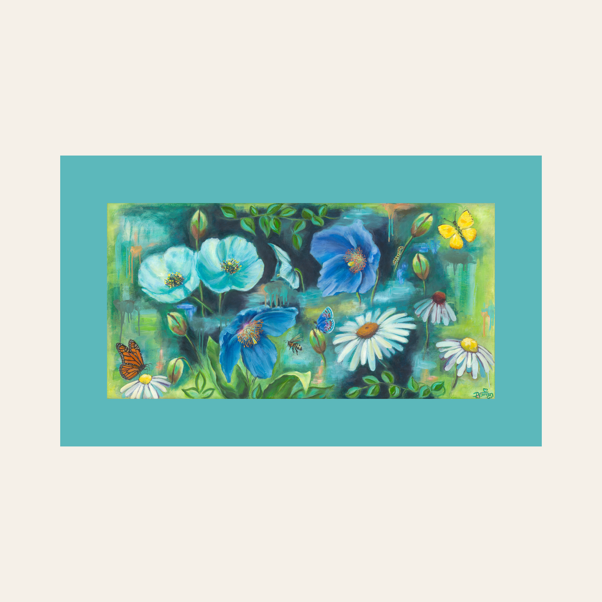 Abuela's Garden — Canvas Print