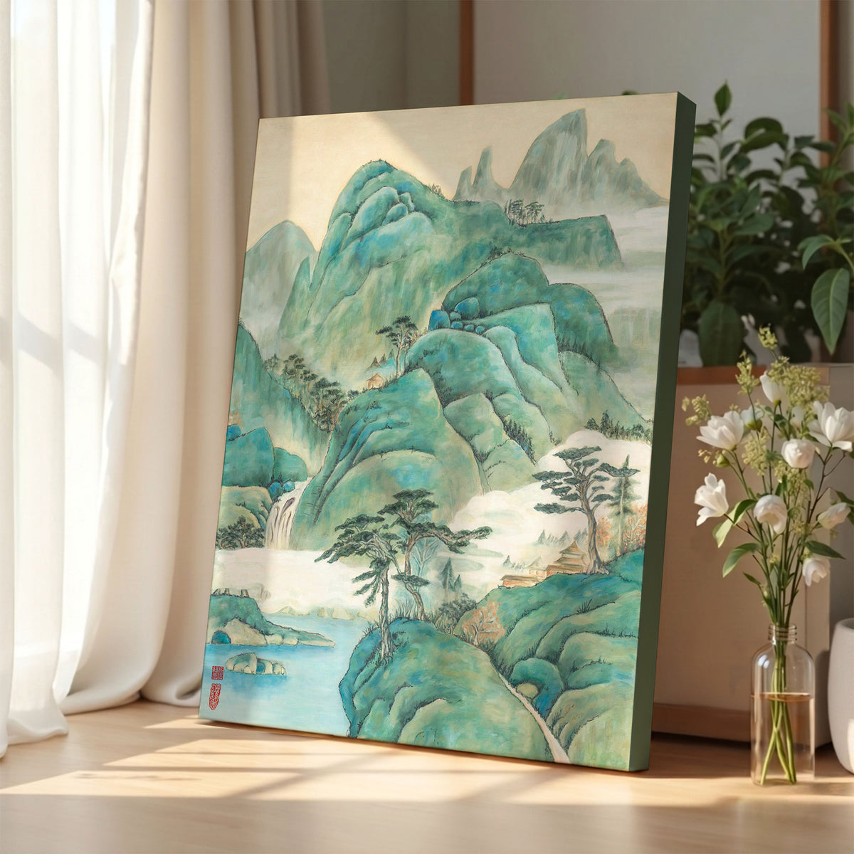 The Empty Mountain — Canvas Print