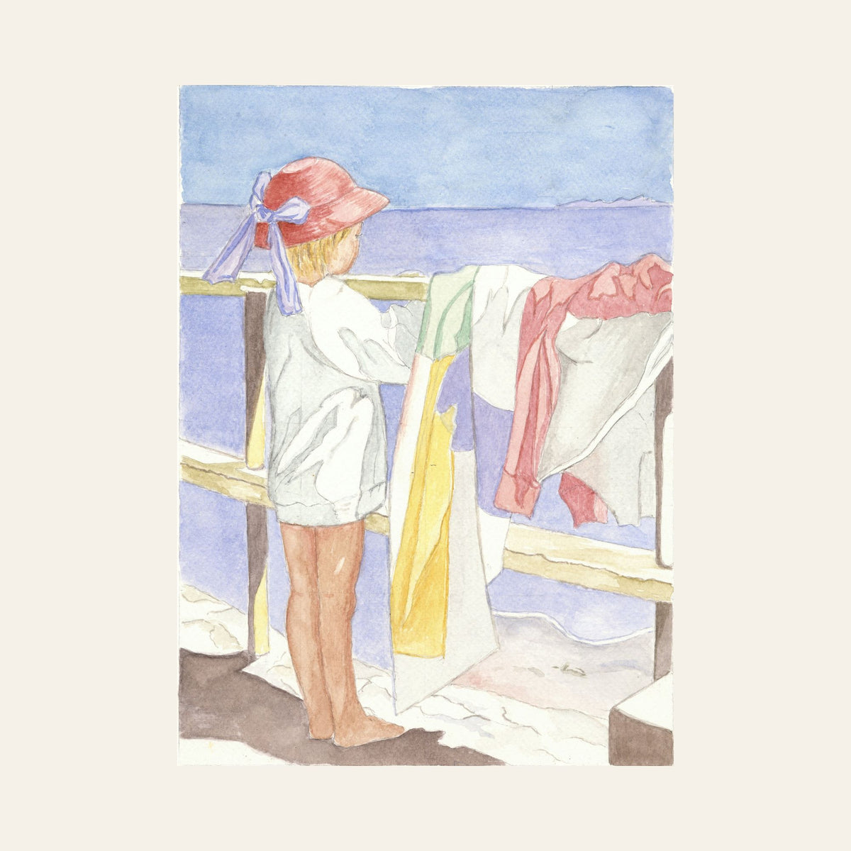 Summer's End — Framed Fine Art Paper Print