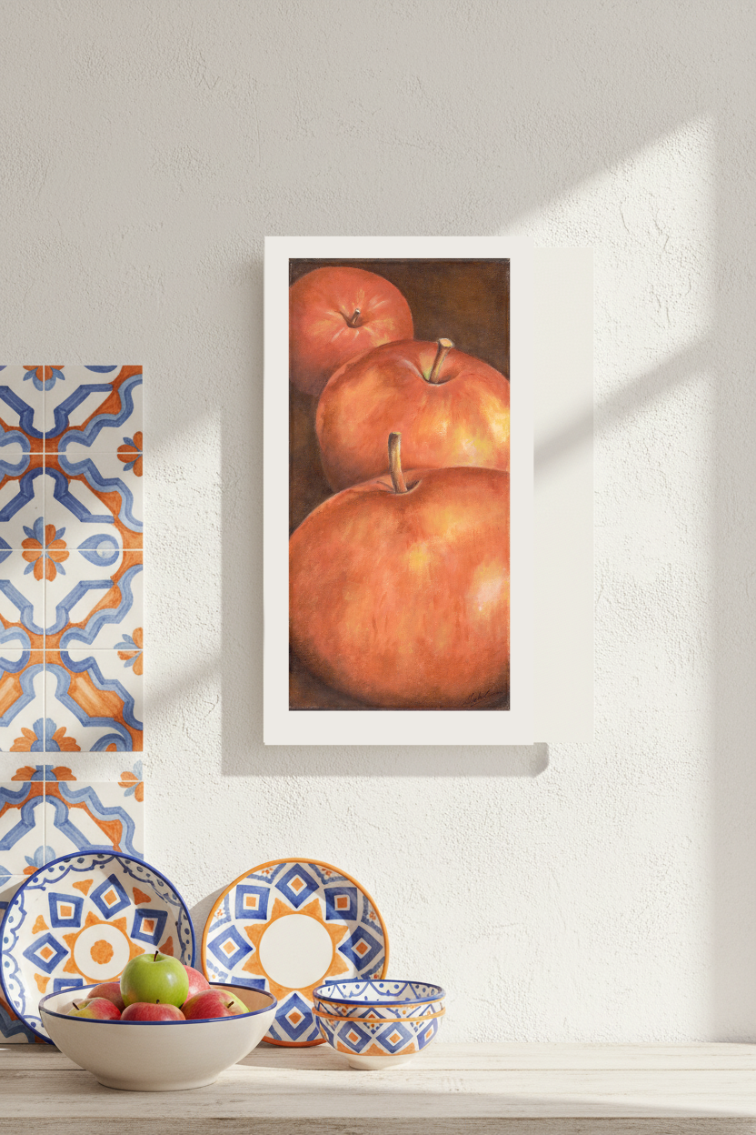The Apple of My Eye — Unframed Fine Art Paper Print