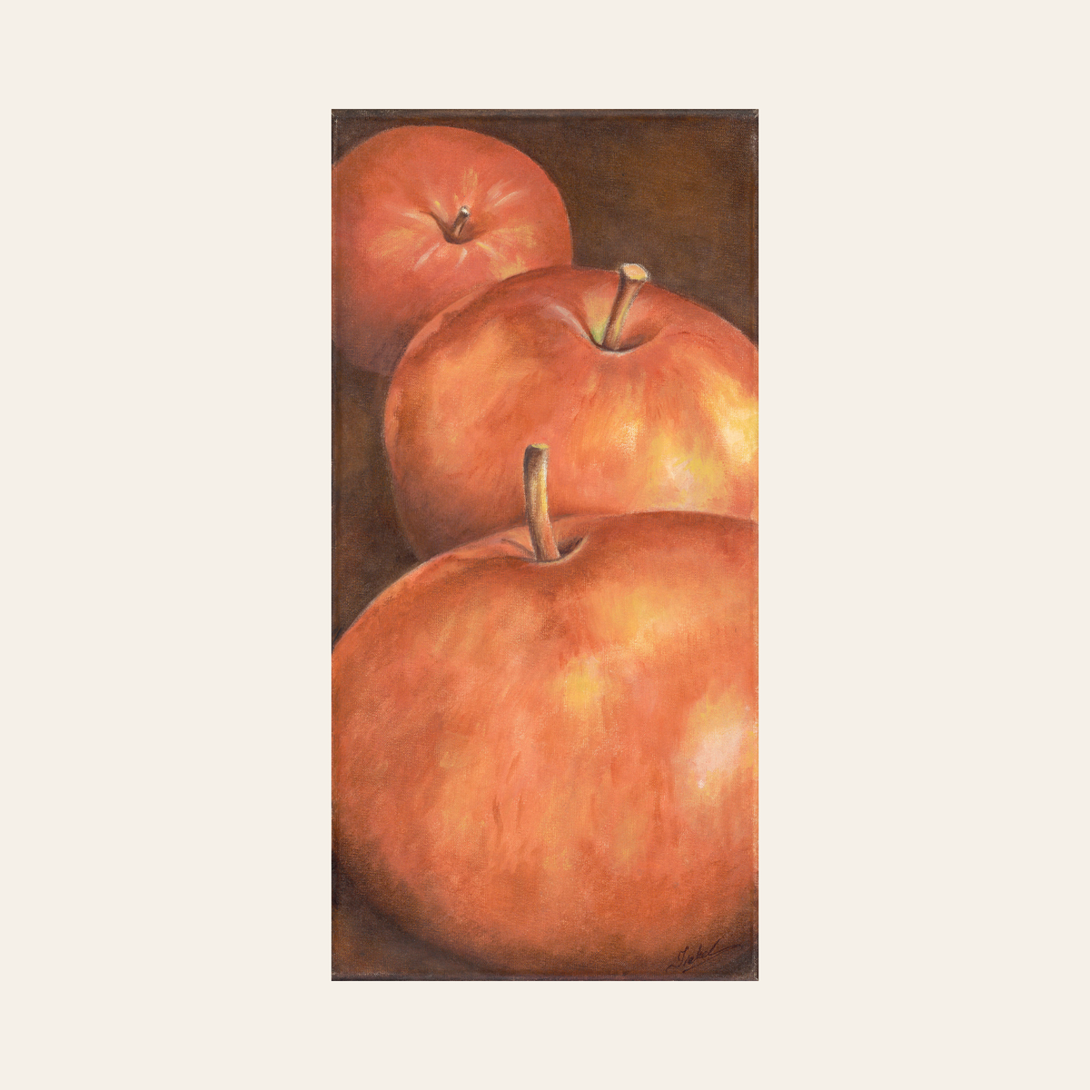 The Apple of My Eye — Canvas Print