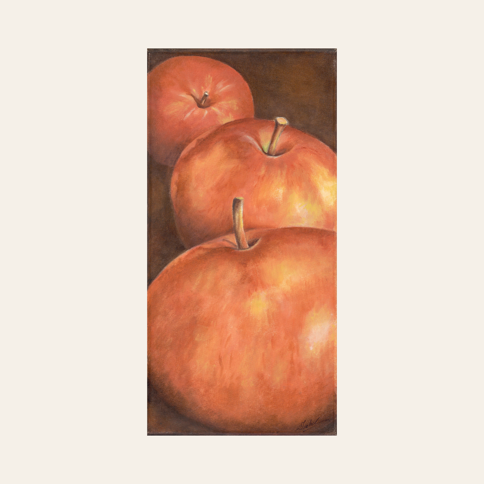 The Apple of My Eye — Canvas Print | Limited Edition of 50