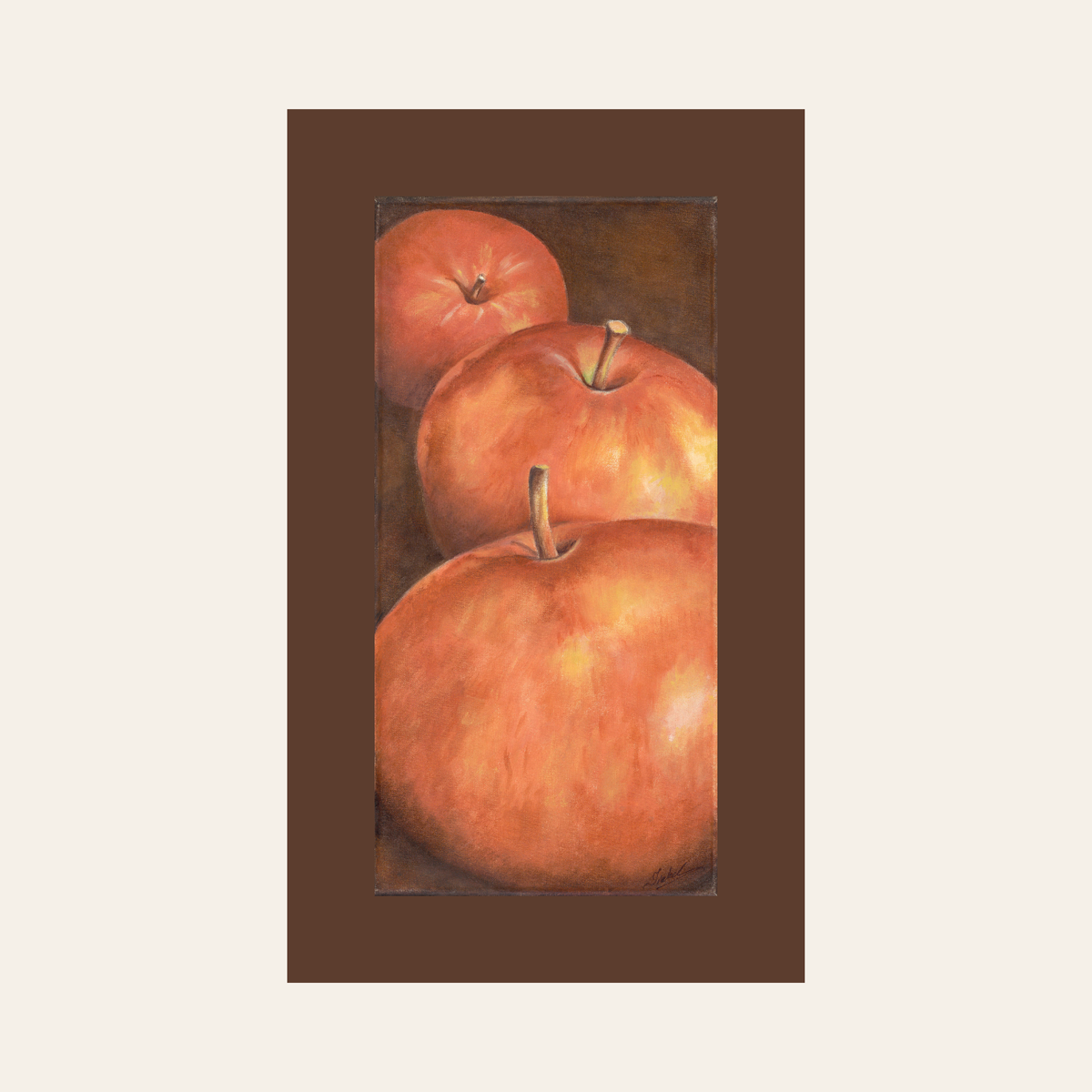 The Apple of My Eye — Canvas Print