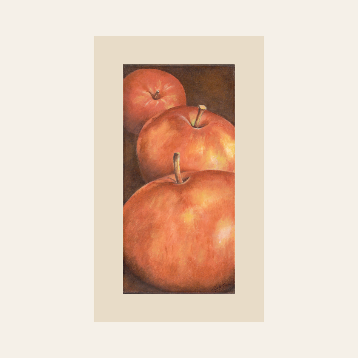 The Apple of My Eye — Canvas Print