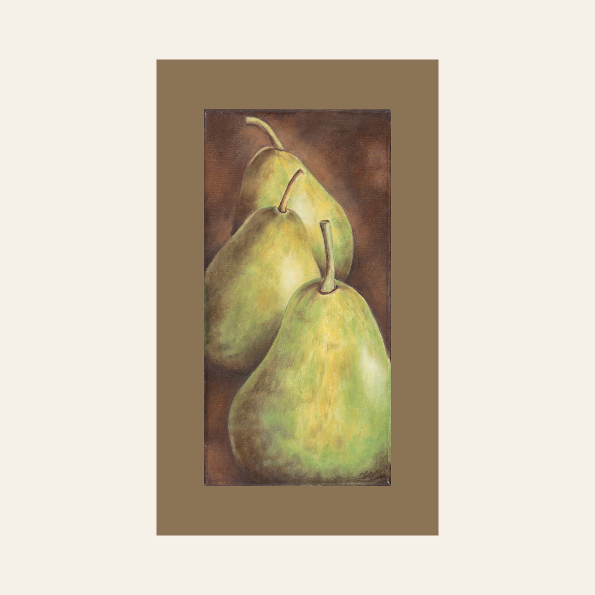 Go Pear Shaped — Canvas Print