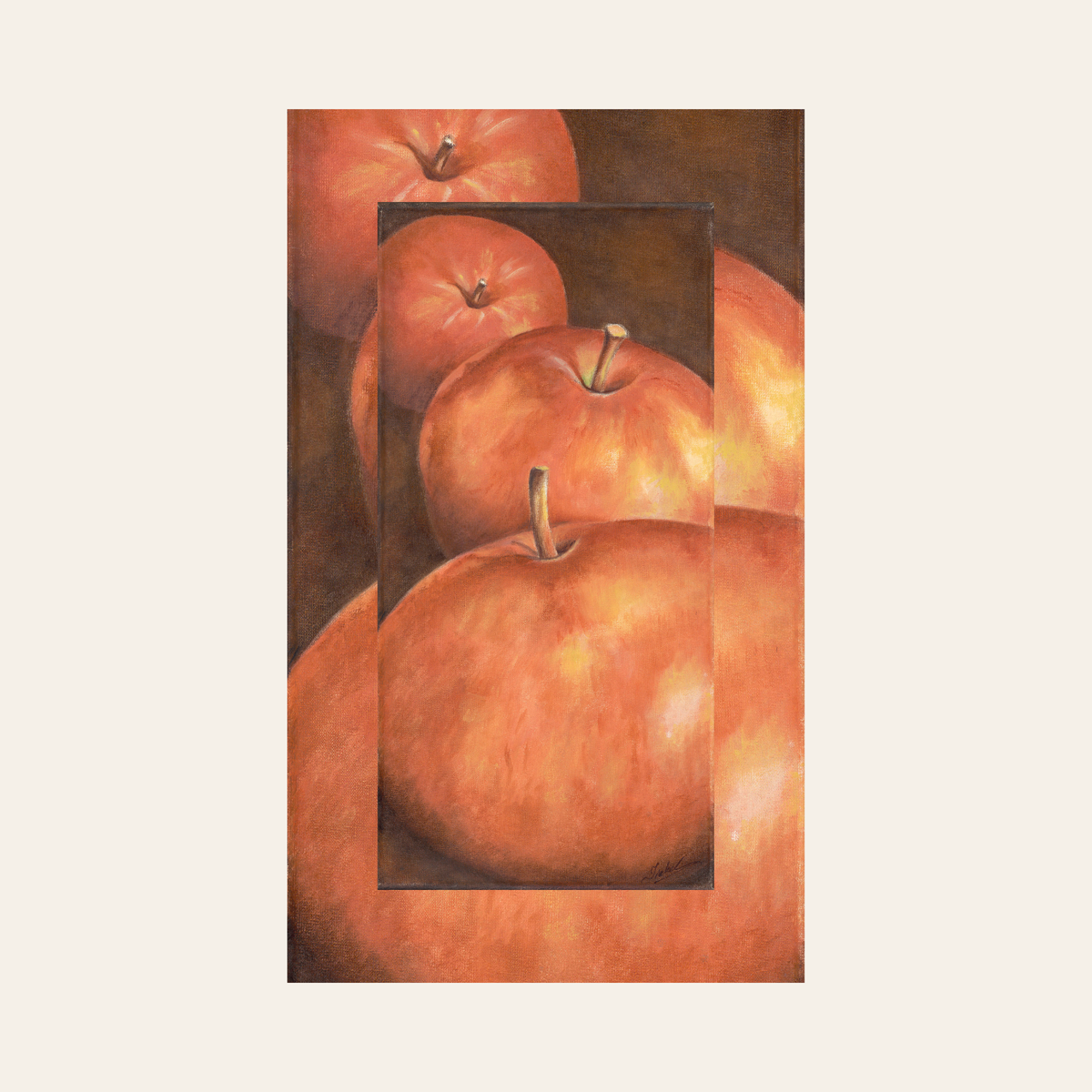 The Apple of My Eye — Canvas Print