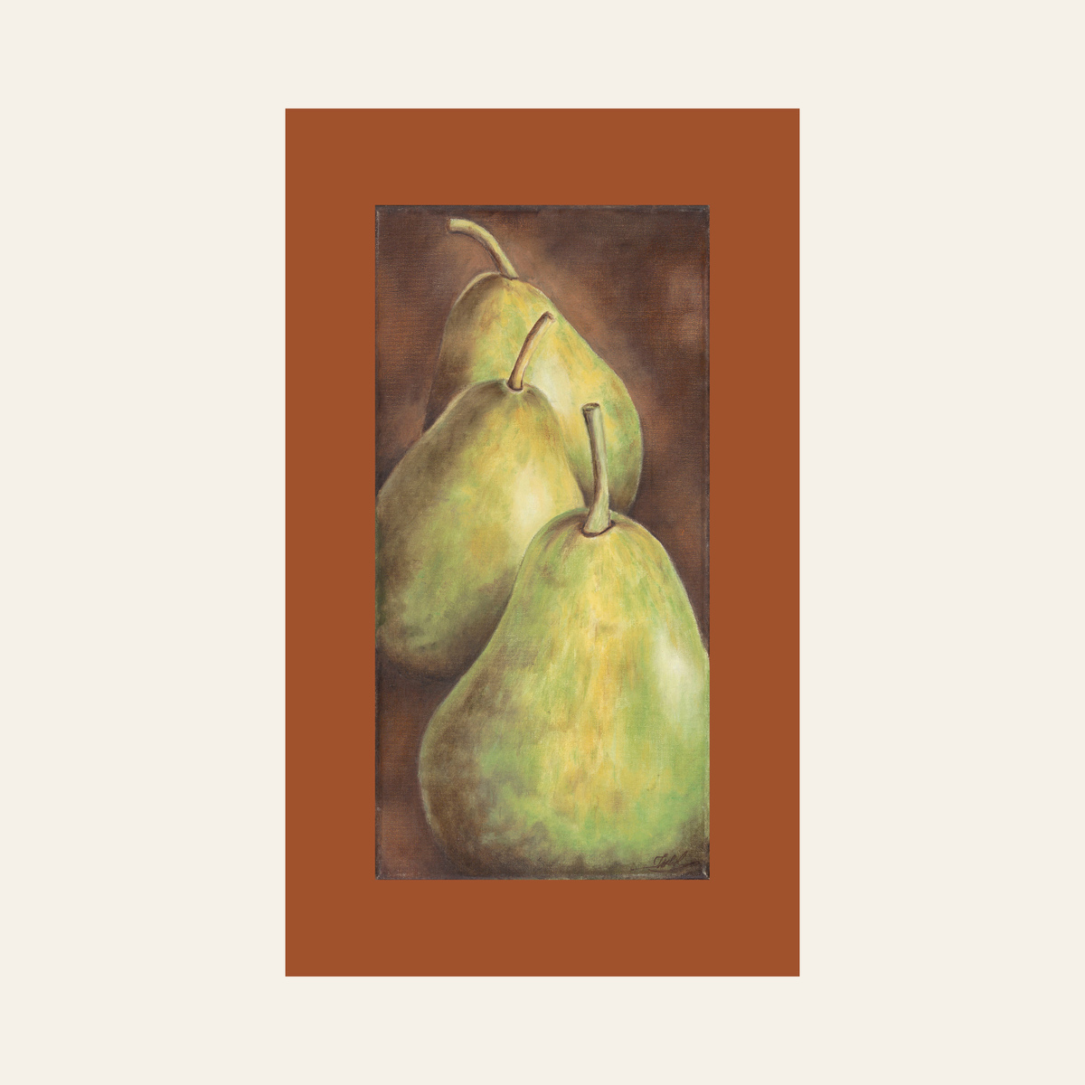 Go Pear Shaped — Canvas Print