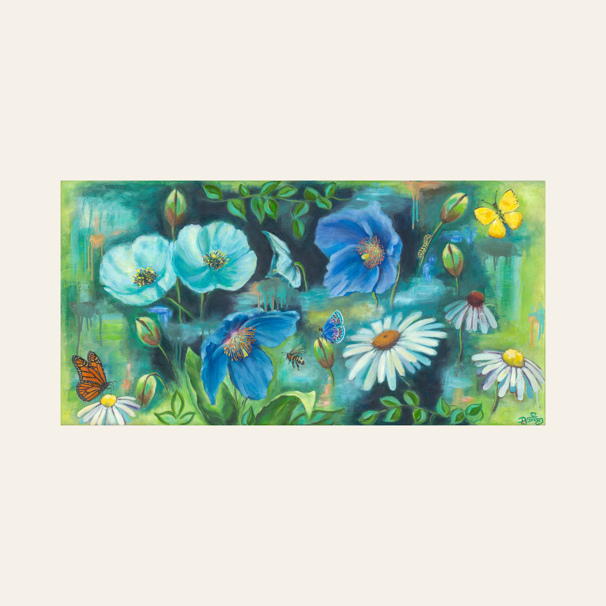 Abuela's Garden — Canvas Print