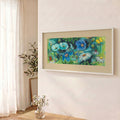 Abuela's Garden — Framed Fine Art Paper Print