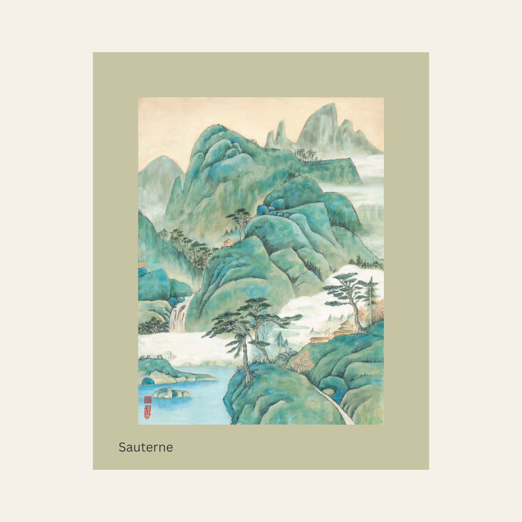 The Empty Mountain — Framed Fine Art Paper Print | Limited Edition of 150