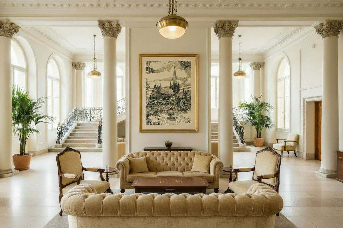 Grand Hotel Lobby — All Period Furniture