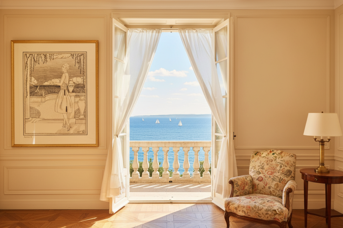 Option 1 — French Riviera Room