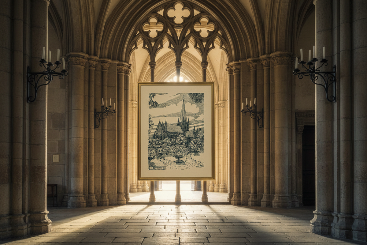 Option 3 Revised — Cathedral with Light