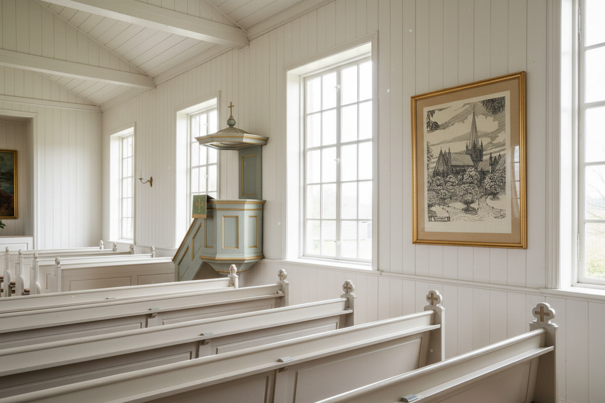 Option 4 — Norwegian Church Interior