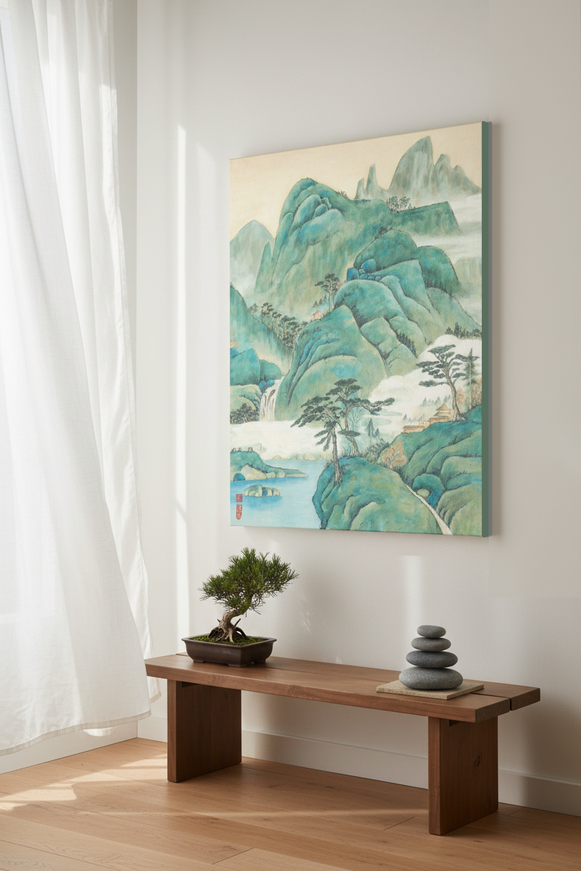 The Empty Mountain — Original Oil Painting
