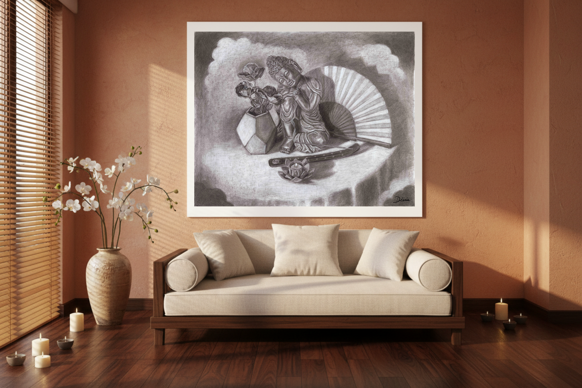 Contemplation — Unframed Fine Art Paper Print