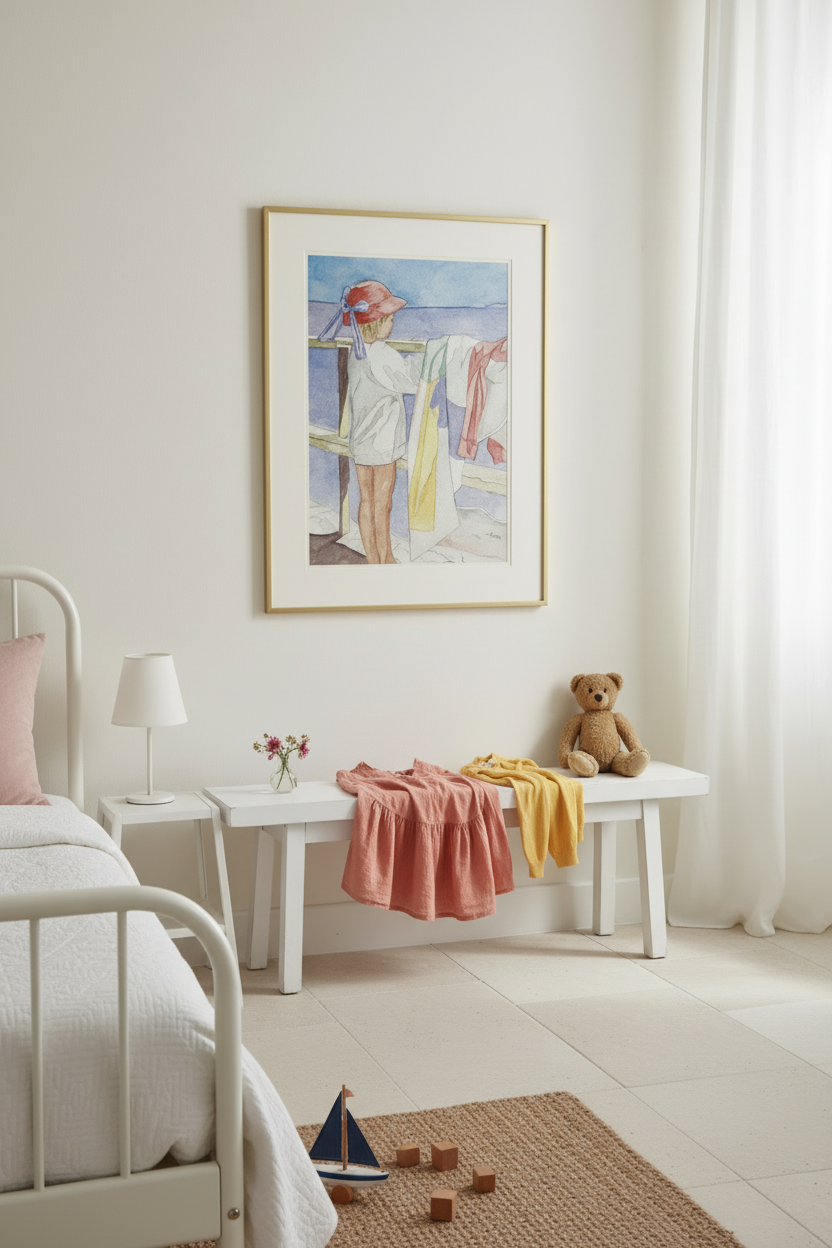 Summer's End — Young Girl's Bedroom