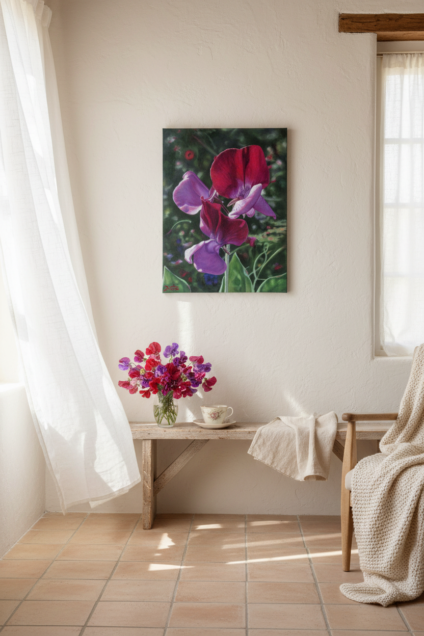 Sweet Peas Mockup