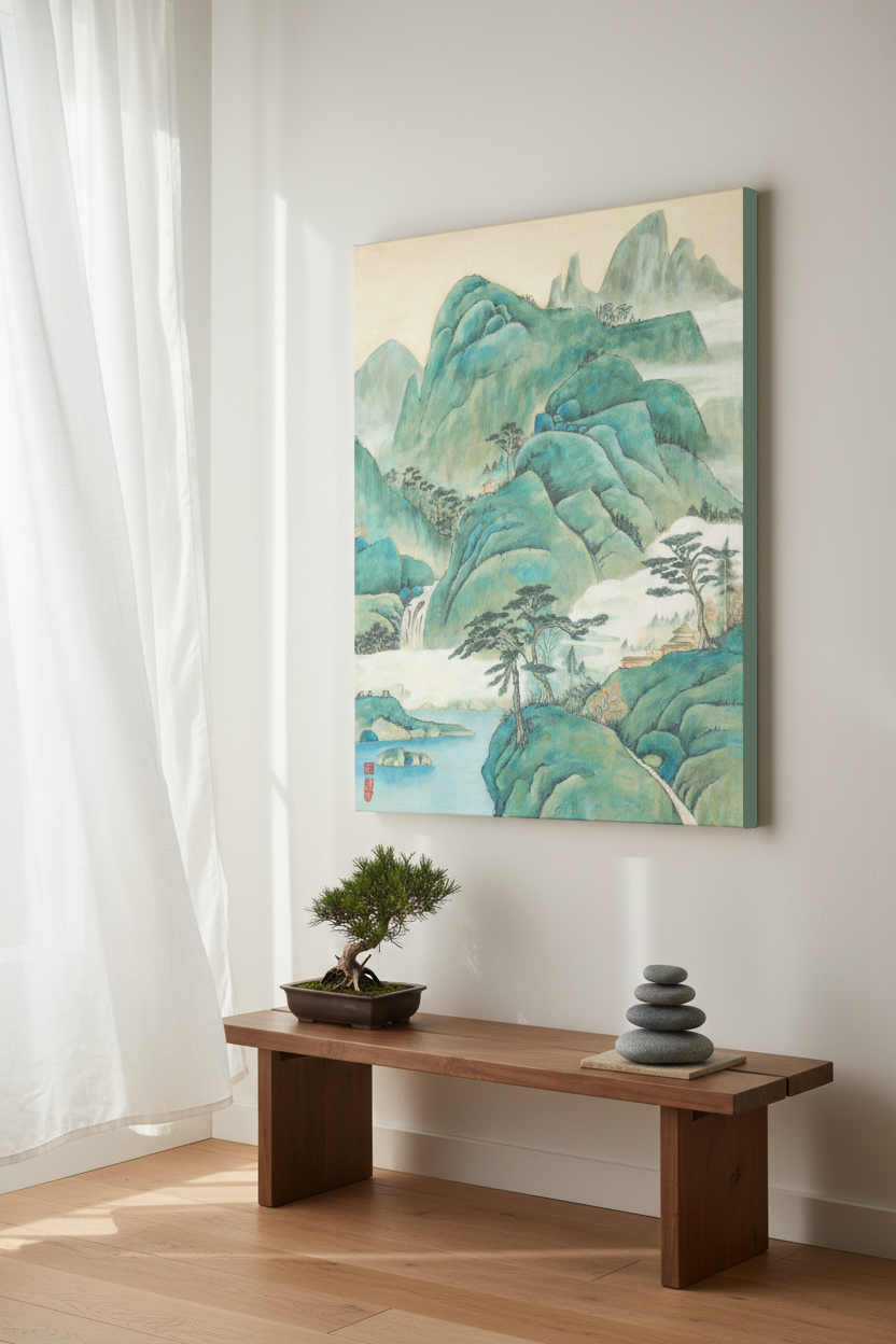 The Empty Mountain — Canvas Print